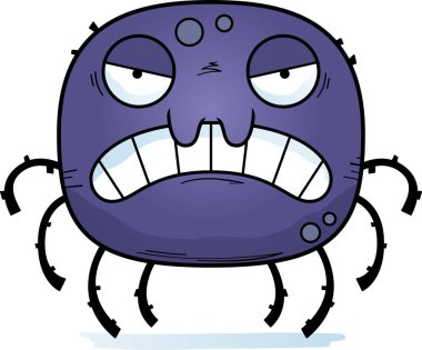 Kızgın arıyorsunuz bir örümcek çizgi film gösterimi.