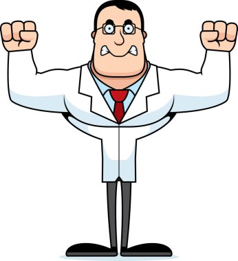 Kızgın arıyorsunuz bir çizgi film bilim adamı.