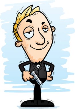 Seyir emin casus çizgi film gösterimi.