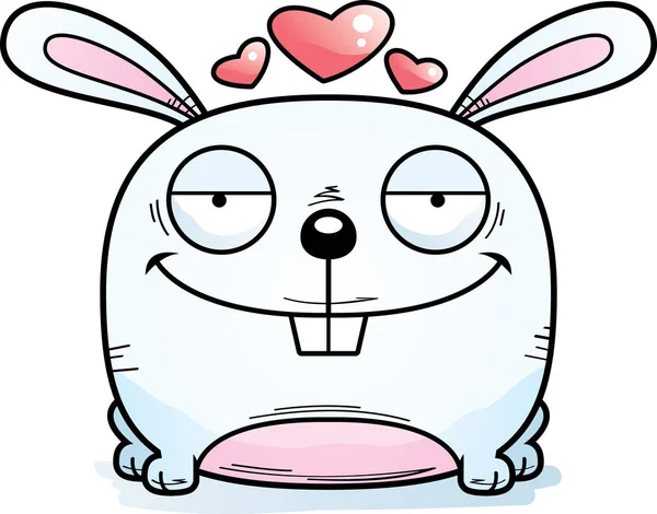 Aşık bir tavşan çizgi film gösterimi.