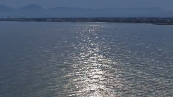 Mediteraneo 海の夕日 — ストック動画