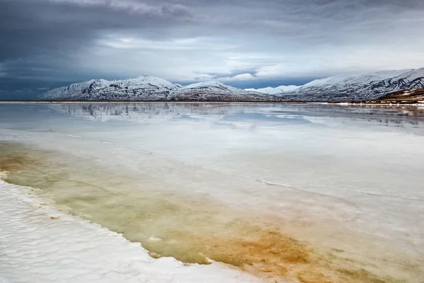 On the road to Dalvik, Iceland — Stock Photo, Image