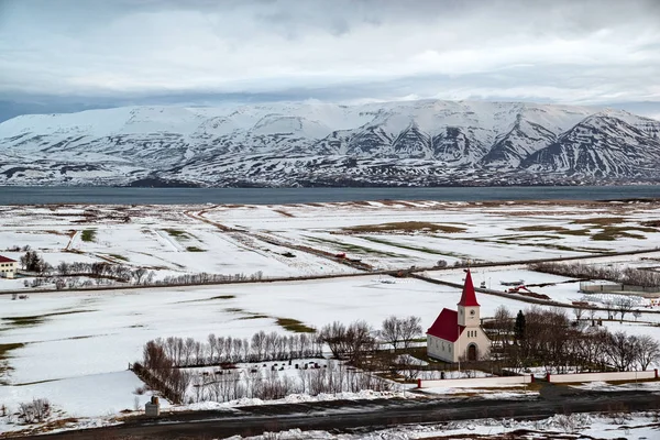 Op de weg naar Dalvik, IJsland — Gratis stockfoto