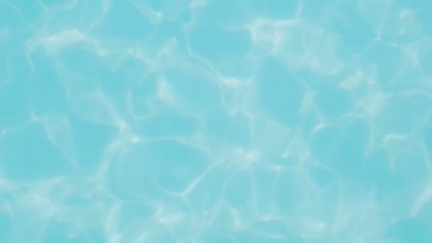 Shimmering Sea Waves Covered Playing Light Blue White Spots Striking — Stock Video