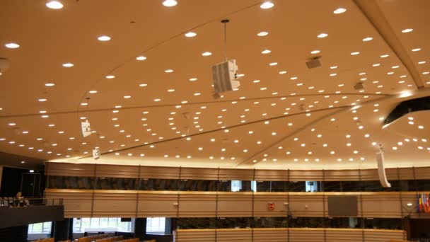 Brussels Belgium April 2019 Original View Huge Session Hall