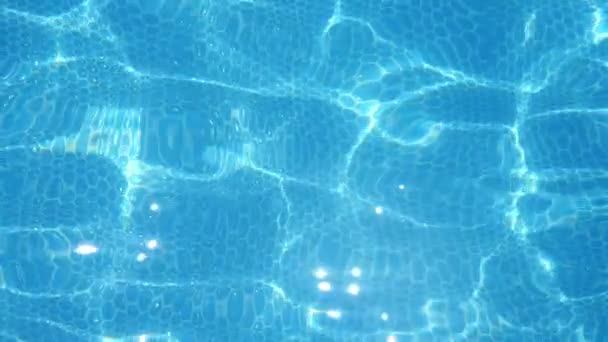 Shining Blue Waters Paddling Pond Turkey Summer Slo Tranquil Vista — Vídeo de stock
