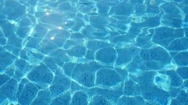 Águas Azul Turquesa Espumantes Uma Lagoa Remo Resort Turco Verão — Vídeo de Stock