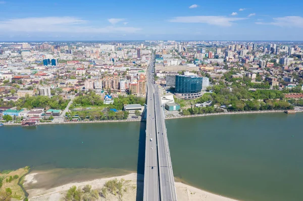 Puente sobre el río Don. Rostov-on-Don. Rusia — Foto de Stock
