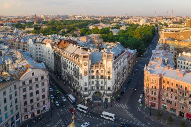 St. Petersburg, Rusya - Haziran, 2019:St. Petersburg Tiyatrosu 