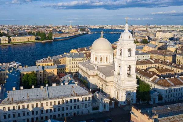 Rosja. Sankt Petersburga. Kościół Katarzyny nad Vasilievsky Isla — Zdjęcie stockowe