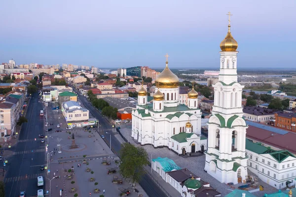 Rostov Don Russia Eptember 2020 Kutsal Bakirenin Doğuşu Katedrali Rostov — Stok fotoğraf