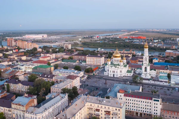 Rostov Don Rusia Septiembre 2020 Catedral Natividad Santísima Virgen Vista —  Fotos de Stock