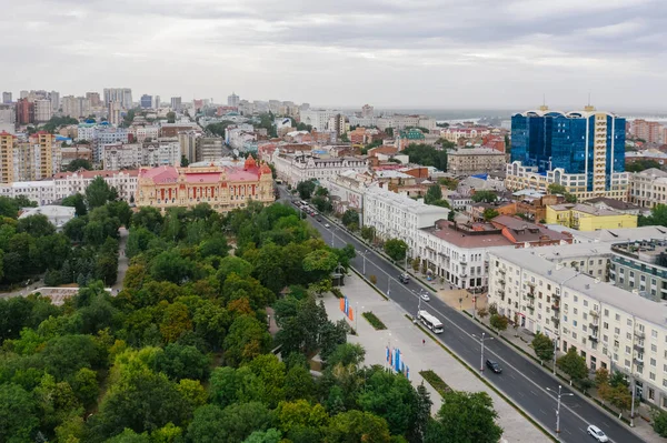 Rostov Don Ρωσια Σεπτεμβριοσ 2020 Gorky Park Οδός Bolshaya Sadovaya — Φωτογραφία Αρχείου