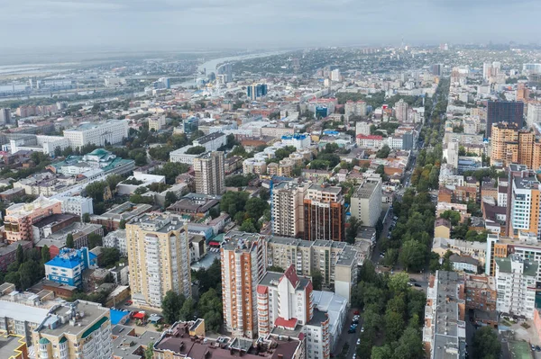 Aerial View Drone Panorama Rostov Don View Great Height City — Stock Photo, Image