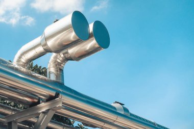 Chiller boru hattı ve üretim tesisi yalıtım maddesi.