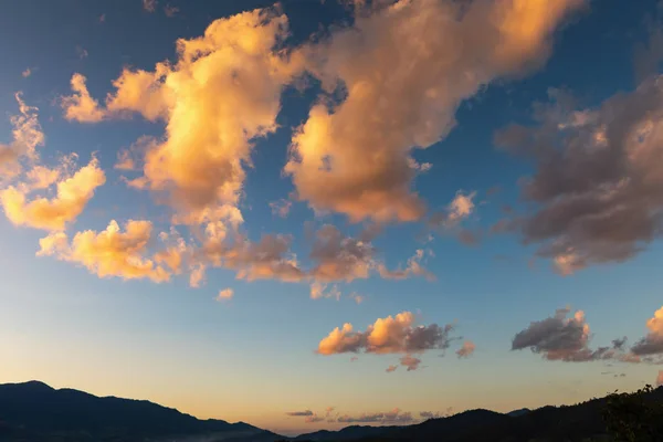 Charakter Chmury Niebo Naturalnego Tła — Zdjęcie stockowe