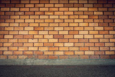 Doku Antik tuğla duvar arka plan, desen duvar duvar kağıdı., iç ve dış dekorasyon.