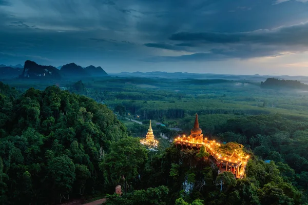 Landscape of Ancient Pagoda and Heritage  Architecture at Sunris — Stock Photo, Image