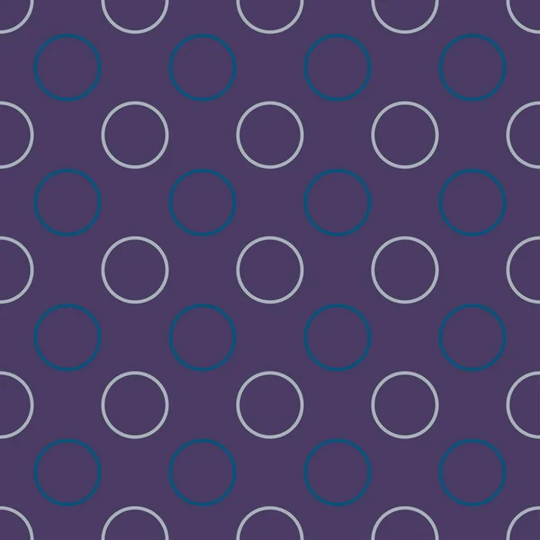 Modèle Sans Couture Partir Cercles Sur Fond Violet — Image vectorielle