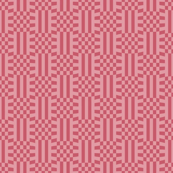 Patrón Vector Rojo Sobre Fondo Rosa Sin Costuras — Archivo Imágenes Vectoriales