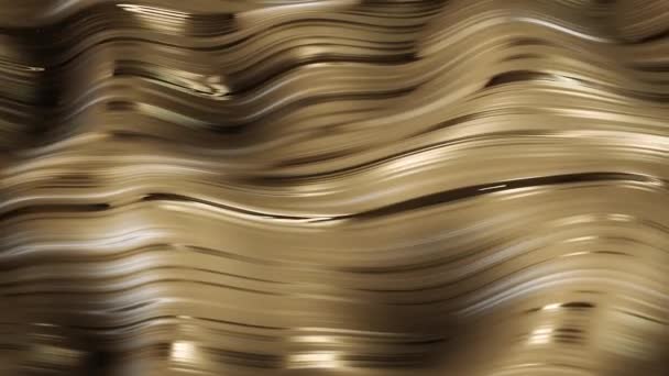Zlatý karamel abstraktní pozadí — Stock video