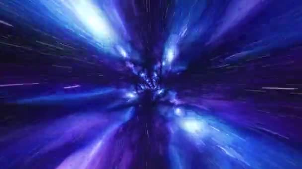 Vj loop time vortex tunnel hintergrund — Stockvideo