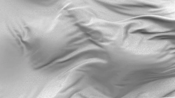 3d render background of white cloth wave — Stock Photo, Image