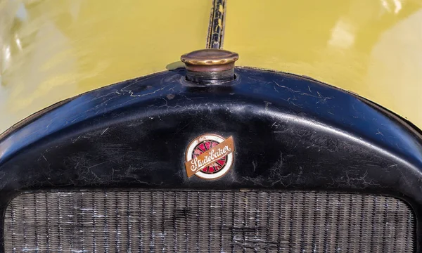 Queenstown Zuid Afrika Juni 2017 Vintage Studebaker Embleem Oude Voertuig — Stockfoto