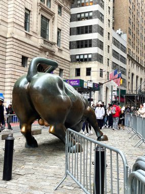 Sonbahar günü New York 'un şaşırtıcı mimarisi