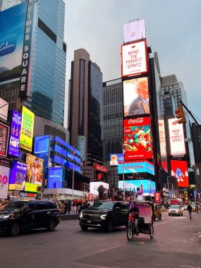 Sonbahar günü New York 'un şaşırtıcı mimarisi