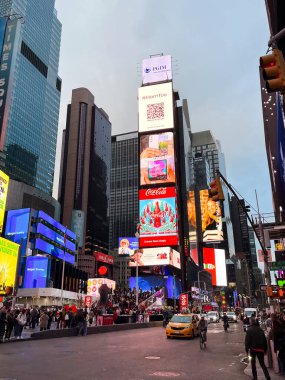 Sonbahar günü New York 'un şaşırtıcı mimarisi