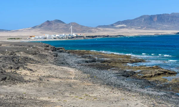 Fischerdorf Auf Der Halbinsel Jandia Auf Fuerteventura Kanarische Inseln Spanien — Stockfoto