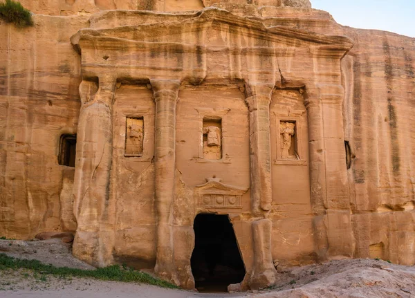 Cidade Perdida Petra Jordânia — Fotografia de Stock