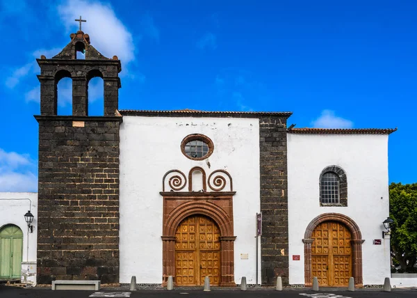 Vita Kyrkor Teguise Lanzarote Kanarieöarna Spanien — Stockfoto