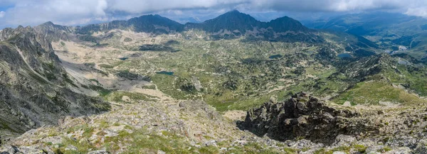 Vista Panoramica Dalla Cima Del Circuito Montmalus Andorra — Foto Stock
