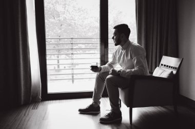 Damadın düğün hazırlıkları..