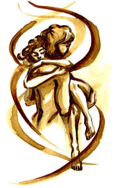 Пара акварельных рисунков
