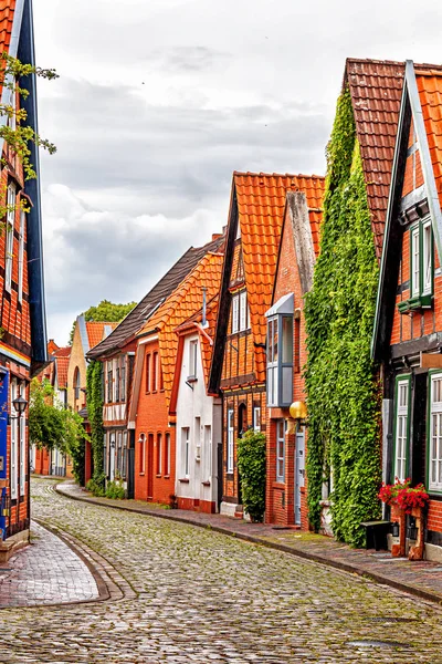 Małe miasta Nienburg — Zdjęcie stockowe