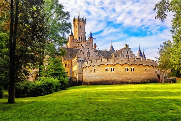 Marienburg kasteel, Duitsland — Stockfoto