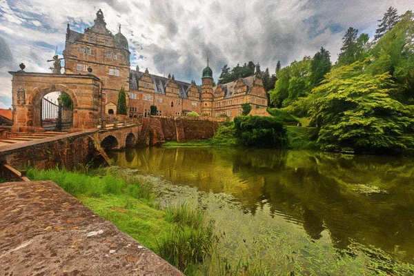 Hamelschenburg Castle, Duitsland. — Stockfoto