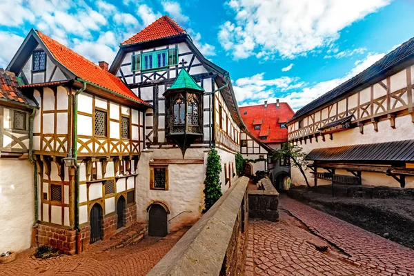 Kasteel Wartburg in Eisenach, Thüringen, Duitsland — Stockfoto