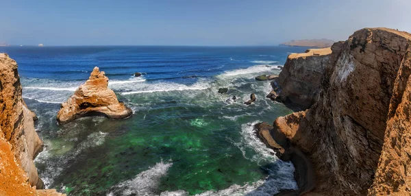 Riserva nazionale di Paracas, regione di Ica, costa pacifica del Perù . — Foto Stock