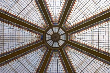 Oktogon detay-Zagreb, Hırvatistan kamu kentsel geçit.