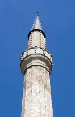 Saraybosna'daki Cami minaresinin üstünde detay