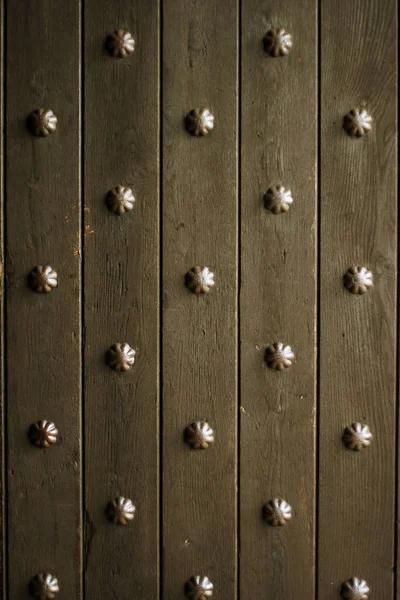 Dettaglio delle porte medievali vintage — Foto Stock