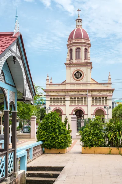 Bangkok Thailand June 2018 Church Santa Cruz Known Kudi Chin — Stock Photo, Image