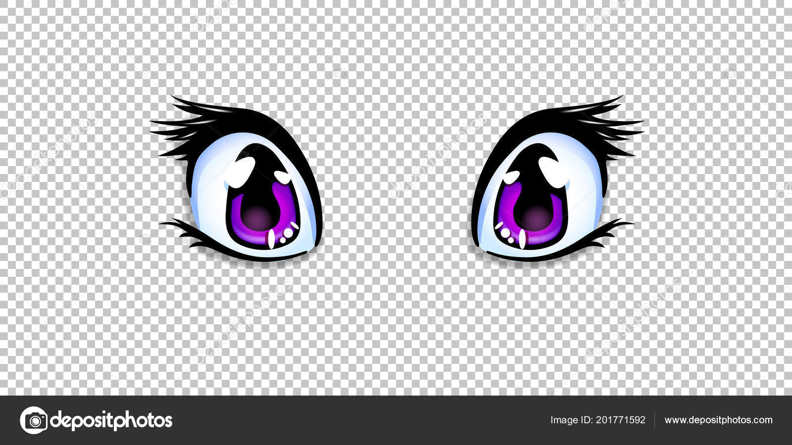 Anime olhos png