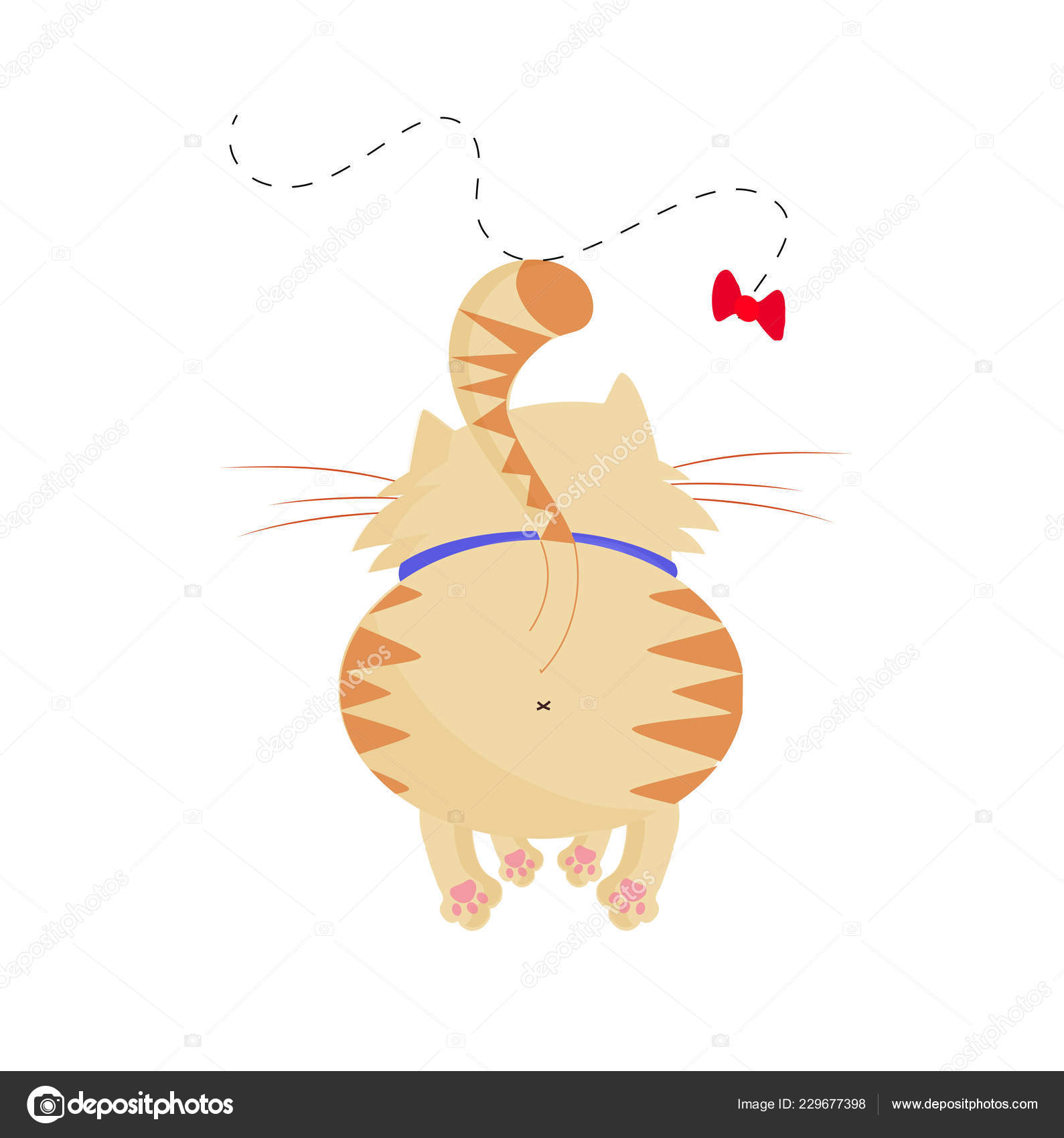 Desenhos Animados Dos Gatos Pretos Impertinentes E Brincalhão