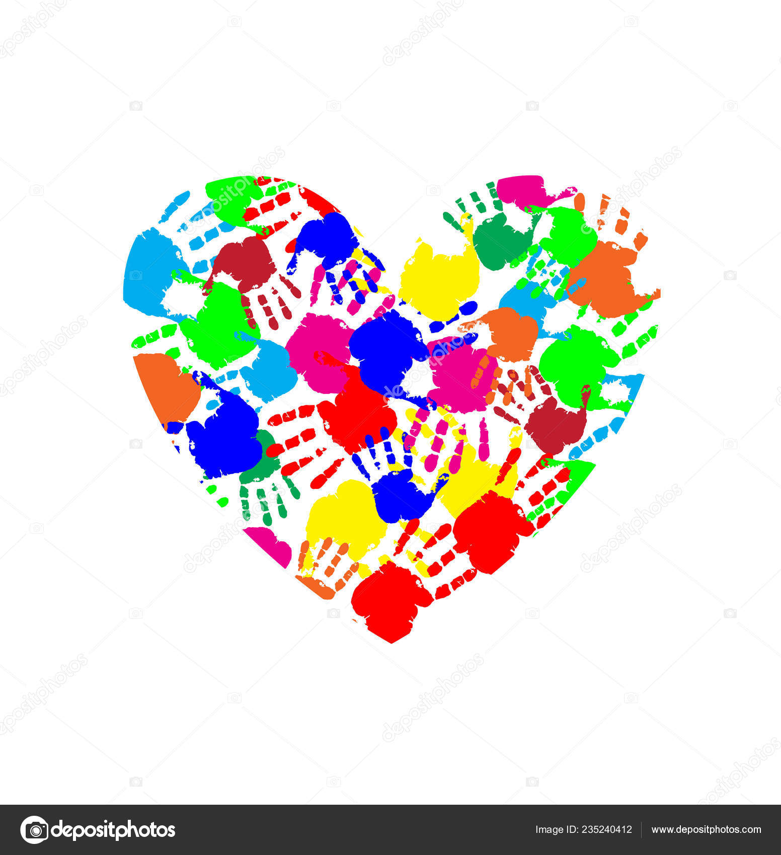 Firkantet ramme fra fingeravtrykk av hender for din tekst, isolert på  hvorfor – stockillustrasjon © urfingus #53894039, image size:1552x1700