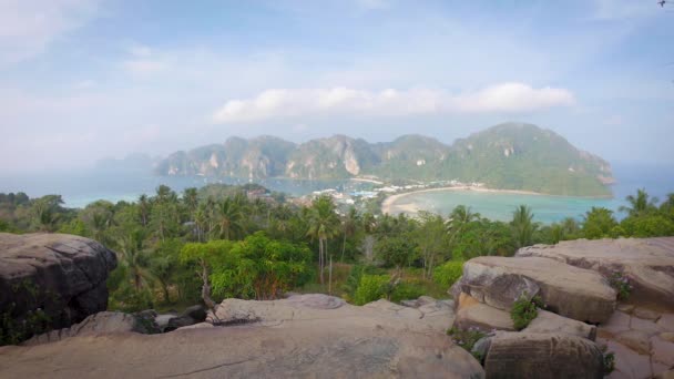 Phi Phi Viewpoint, Thailand — Stockvideo